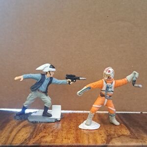 Luke Skywalker and Rebel Soldier Star Wars